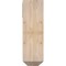 Ekena Millwork Westlake Craftsman Smooth Bracket w/ Offset Brace, Douglas Fir, 7 1/2"W x 20"D x 24"H BKT0806X20X24WTL04SDF - alternate 4